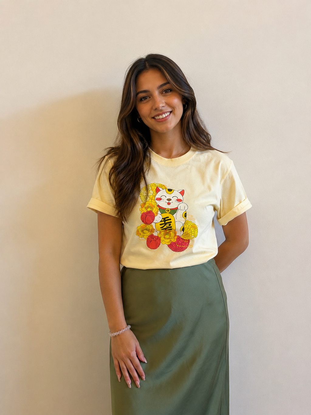 Cat Tee – Oversized 100% Cotton