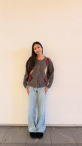 Soft Cloud 100% Cotton Waldorf Argyle Cardigan