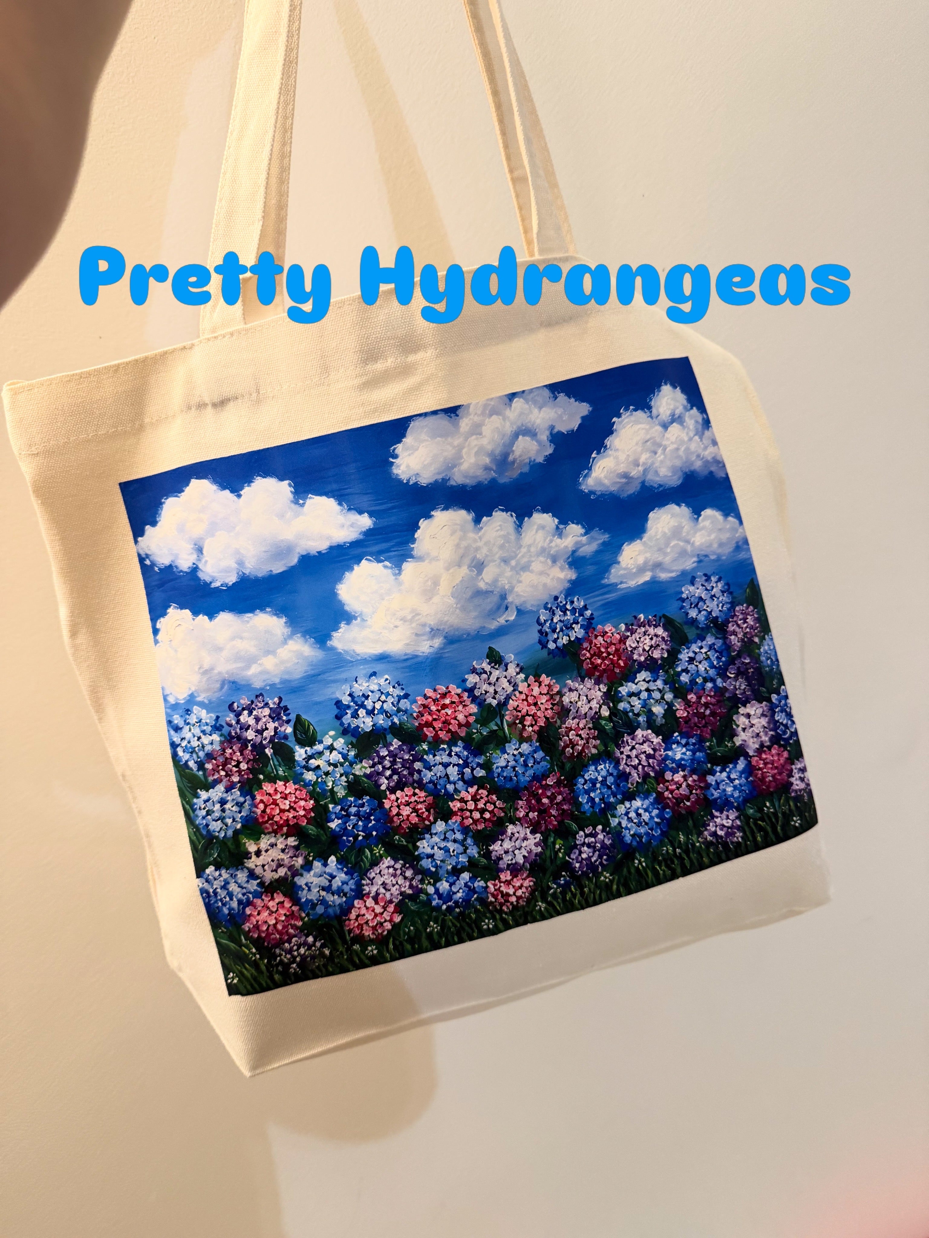Tote Bag - Pretty Hydrangeas