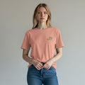 Egg Tart & Milk Tea Embroidered Unisex T-Shirt – 100% Cotton 蛋撻・奶茶刺繡中性T恤