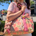 Rosiepink Floral Everyday Tote Bag