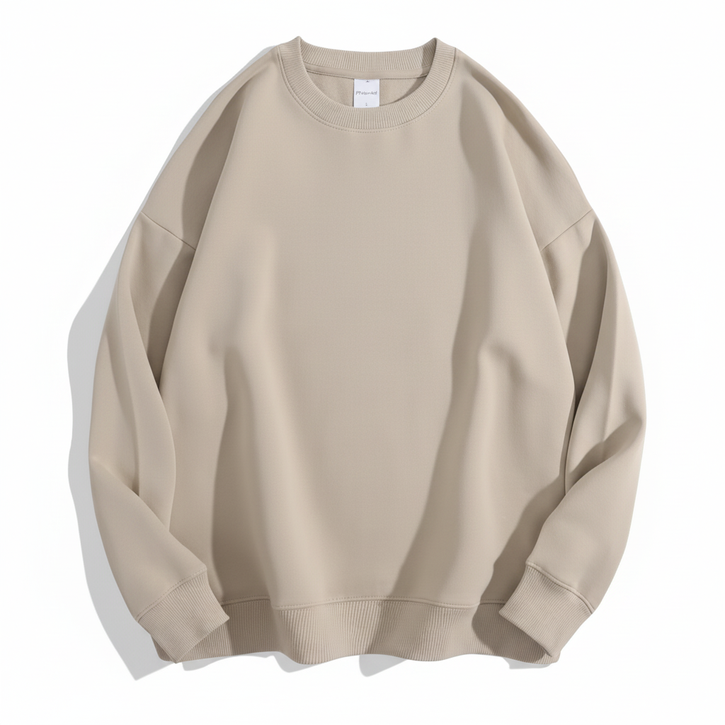 Egg tart and Milk tea soft lightweight cotton sweatshirt. No Fleece *Pre-order*