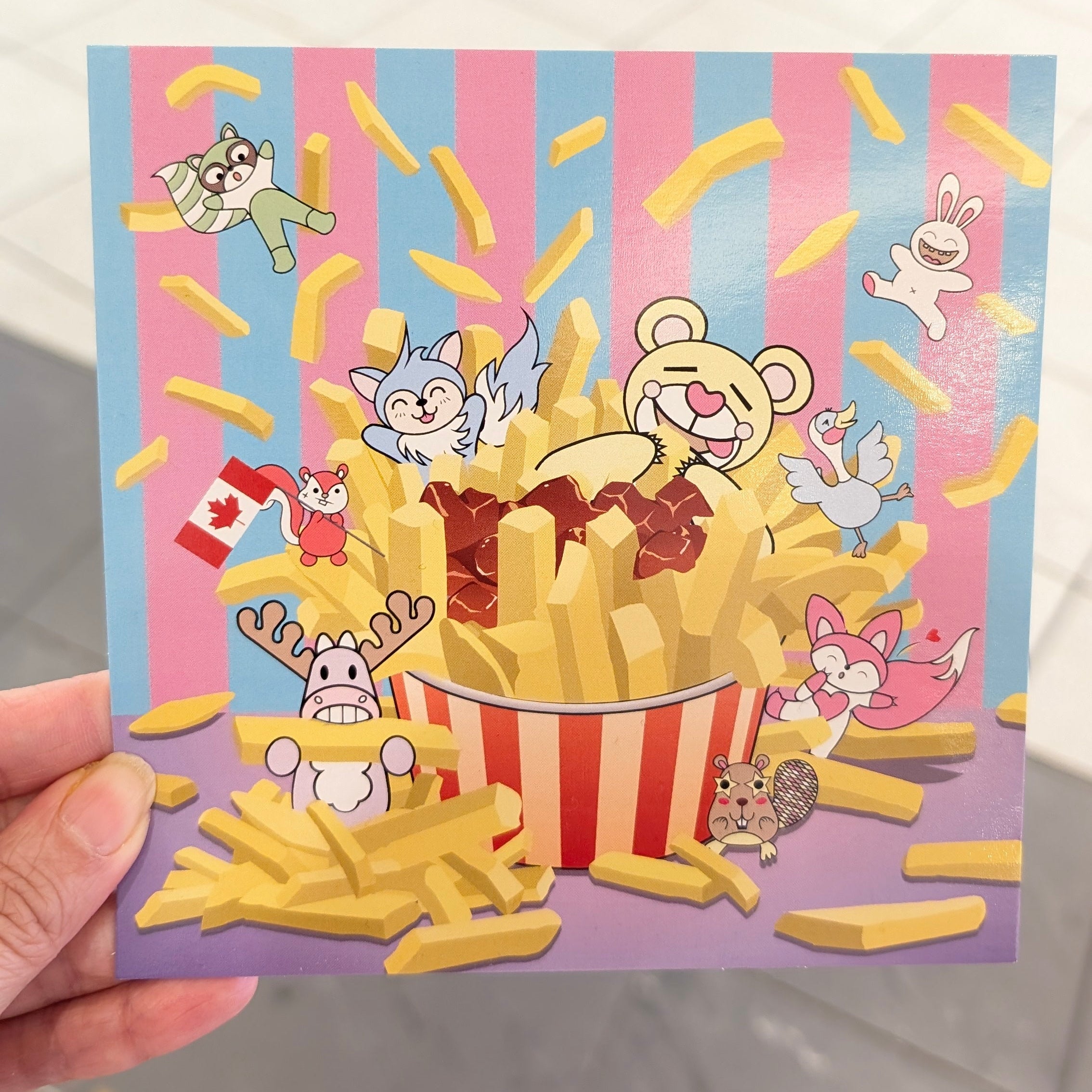 Tomotutu Character Postcards