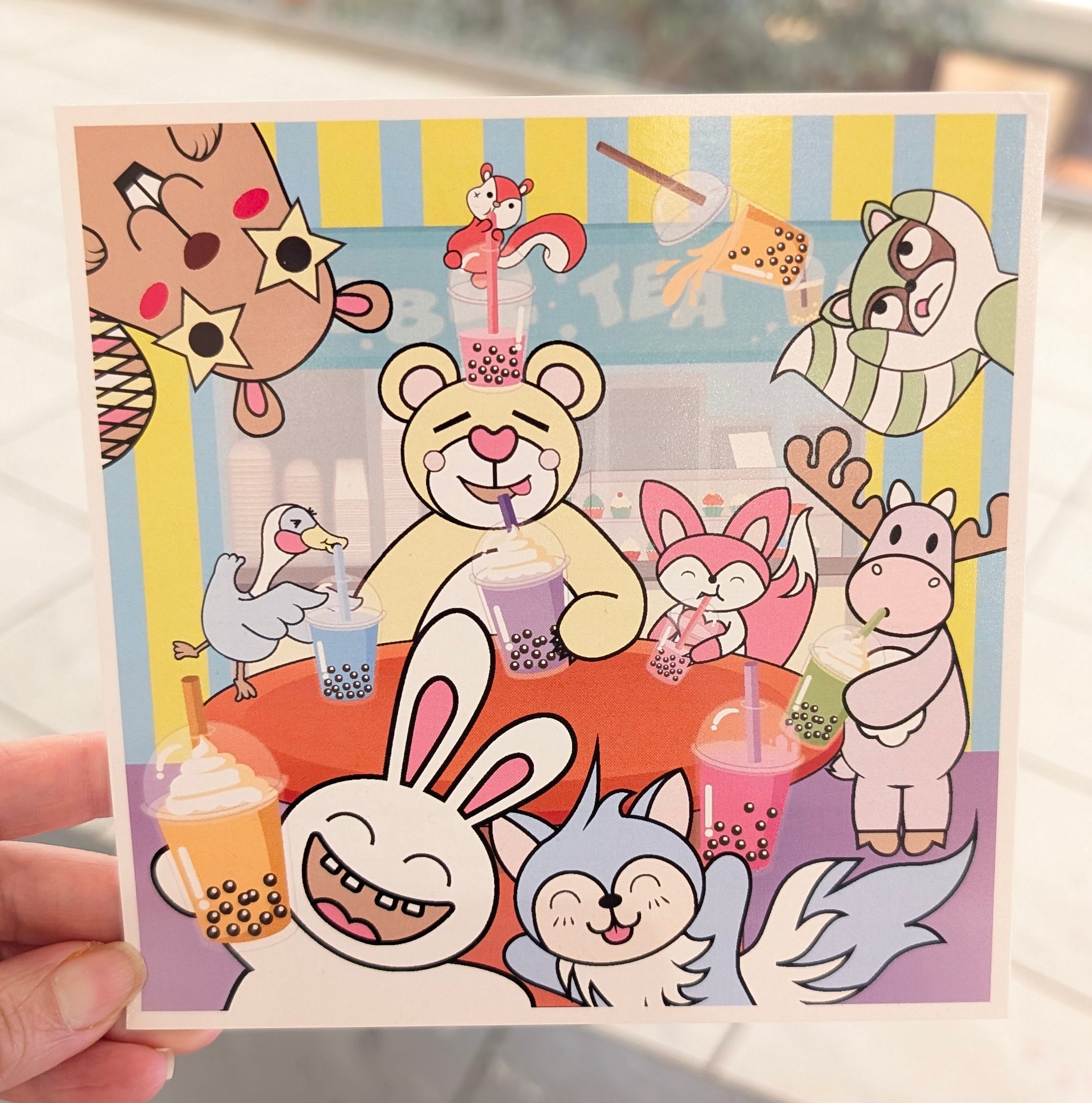 Tomotutu Character Postcards
